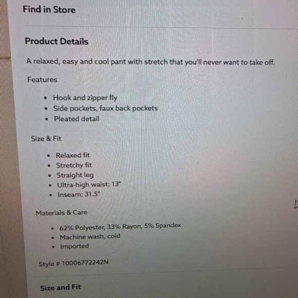 Dynamite Yasmin Straight Leg Pants in Cashmere Brown - Picture 8 of 8